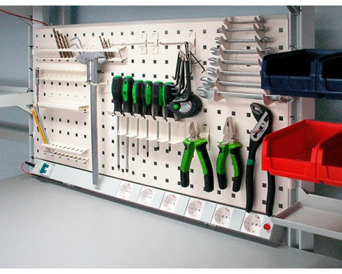 Опора для свёрл наклонная 17 мест на панель